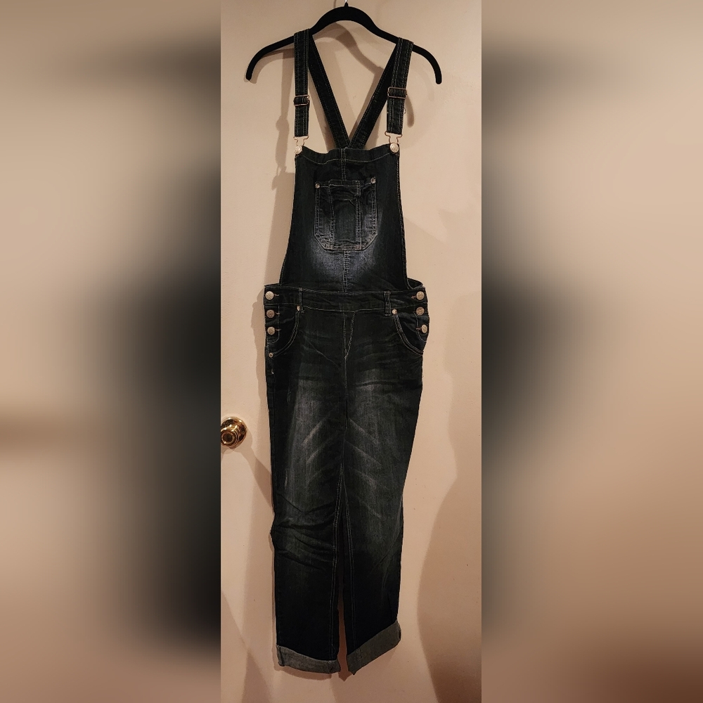 DENIM OVERALLS